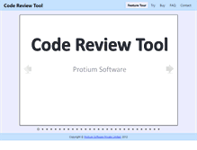 Tablet Screenshot of codereviewtool.com